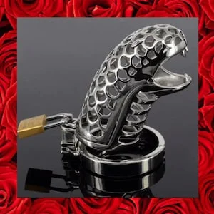 pornhint Pornhint Chastity Device Head /Sex Fetish Toy/Stainless Steel Penis Ring/Sex Toys For Men/Chastity Cock Cage