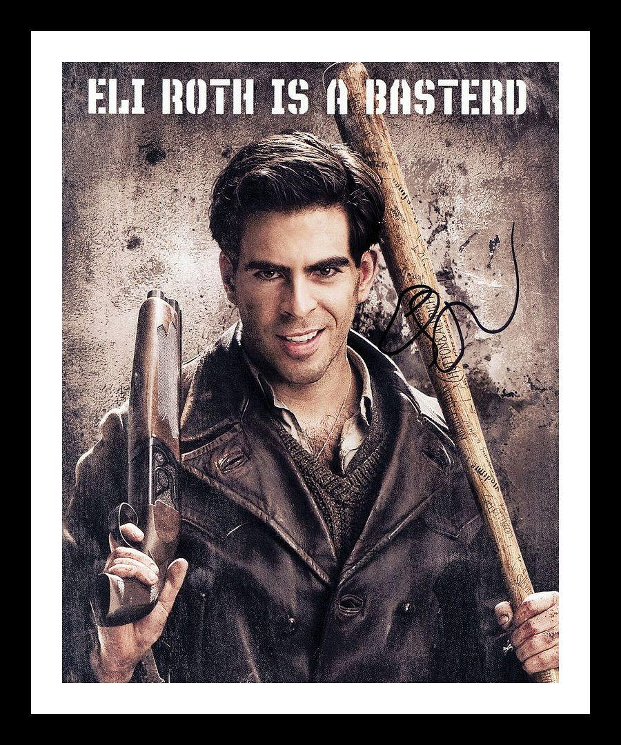 Eli Roth - Inglourious Basterds Autographed Signed & Framed Photo Poster painting 3