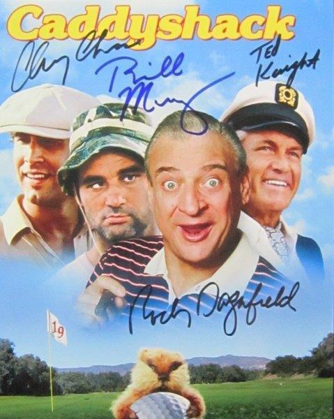 REPRINT - CADDYSHACK Cast Rodney Dangerfield Murray Signed 8 x 10 Photo Poster painting Poster