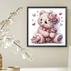 Heart Plush Bear - Crystal Rhinestone Diamond Painting