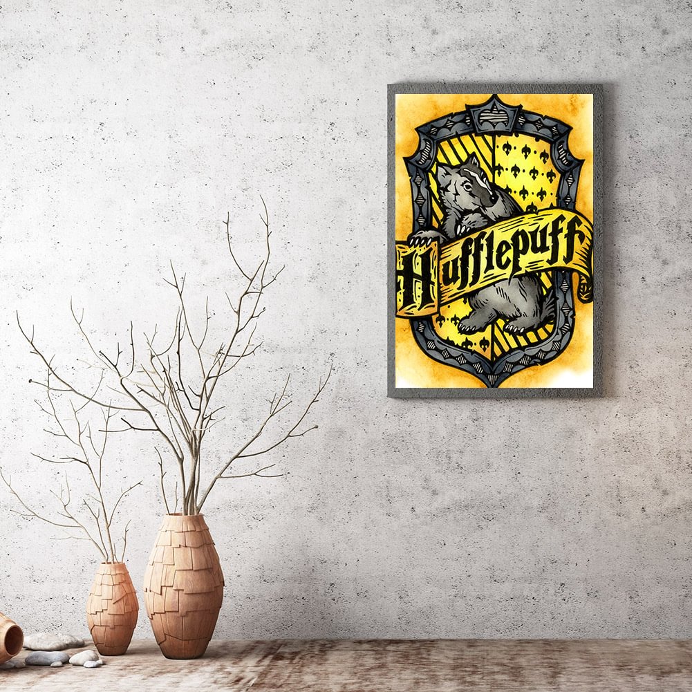 Hufflepuff - Full Round Diamond Painting