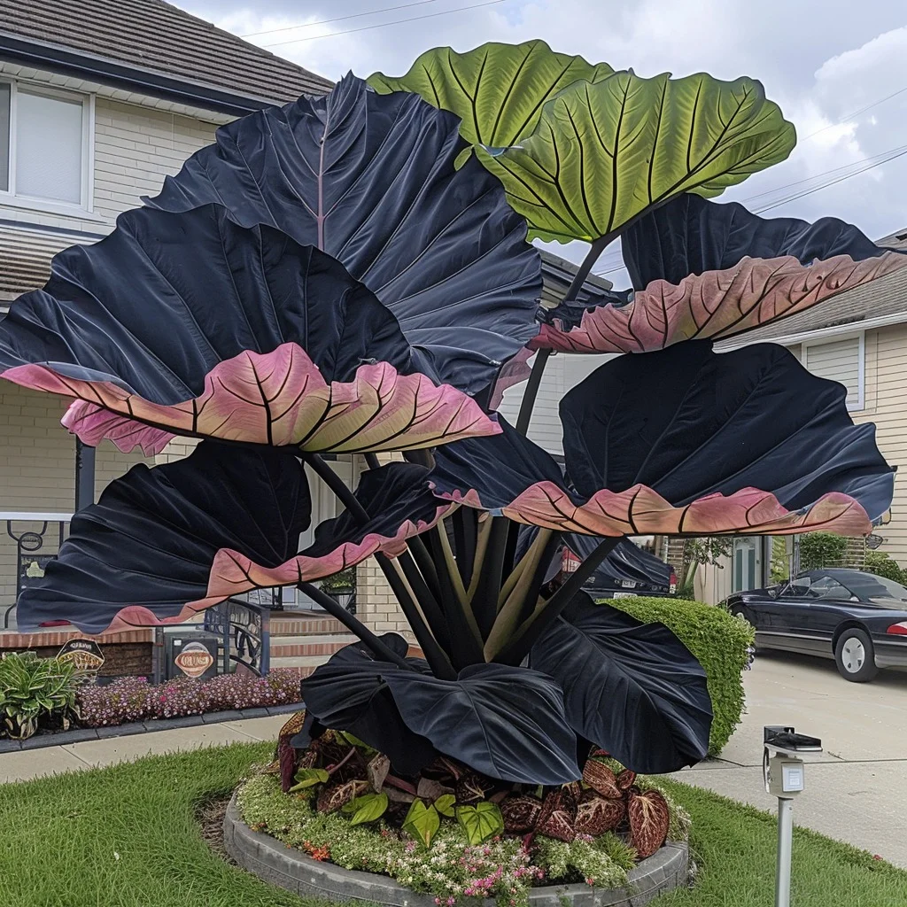 🌿Fascinating giant caladium🌈