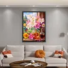 Window Lily-9CT Stamped Cross Stitch 60*80cm/23.62*31.5in(Big Size)