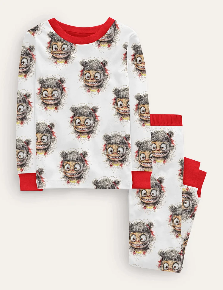 Kid's Ne Zha 2 Pajama Set