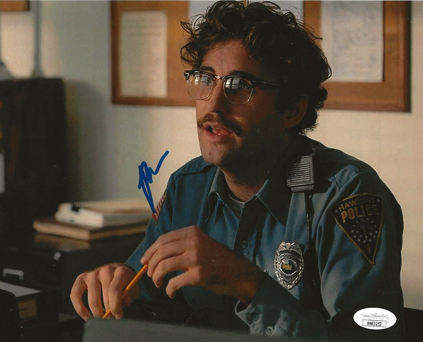 John Reynolds signed Stranger Things 8x10 Photo Poster painting autographed Officer Callahan JSA