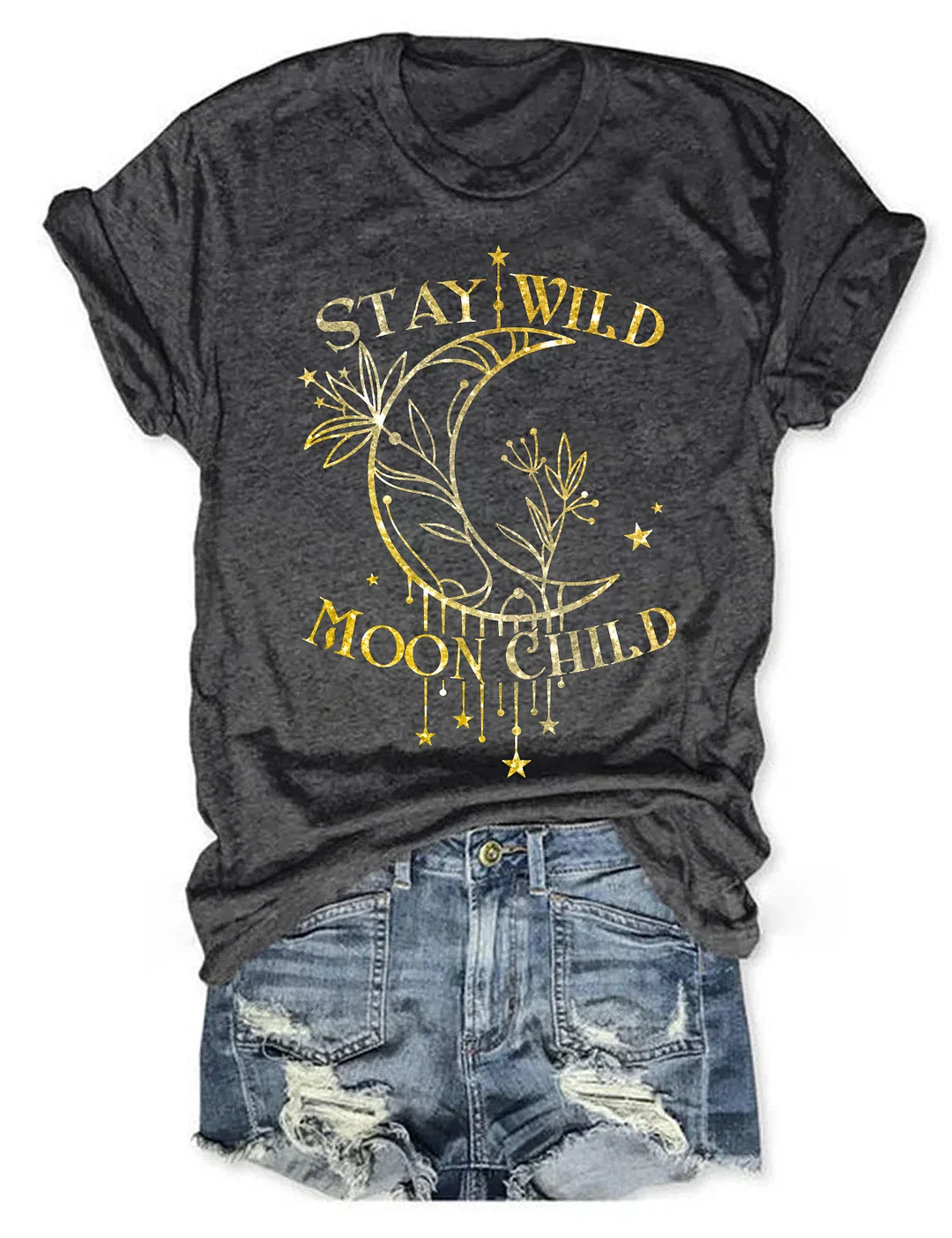 Sparkle Stay Wild Moon Child T-shirt