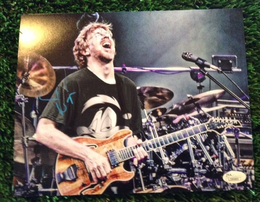 TREY ANASTASIO Signed ACTION 8x10 Photo Poster painting JSA COA PHISH