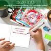 12Pcs Weihnachten - 5d DIY Handwerk Grußkarte
