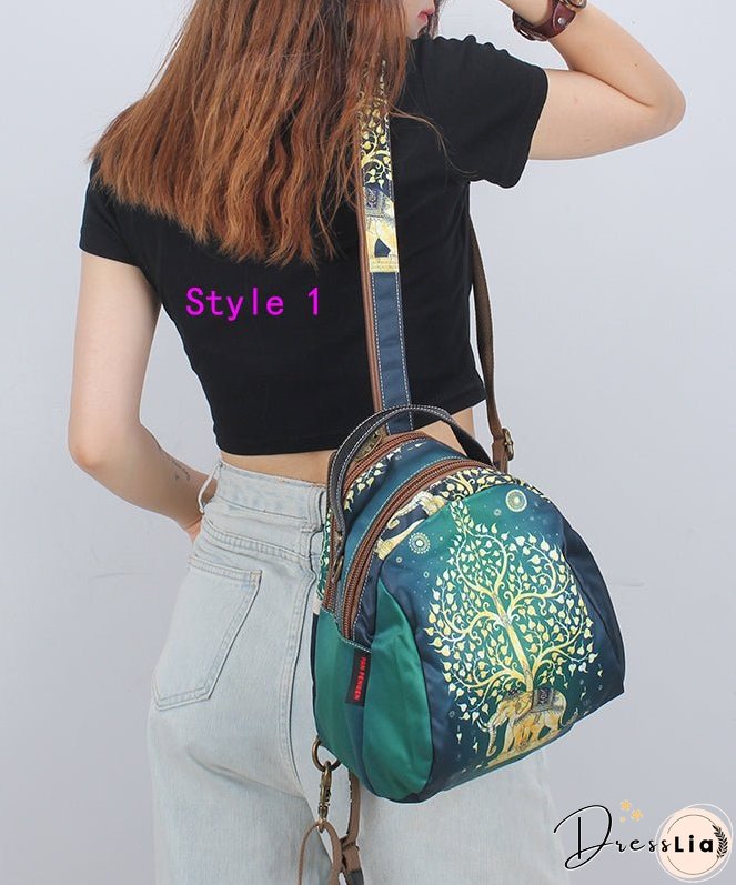 Original Ethnic Style Printed Messenger Bag