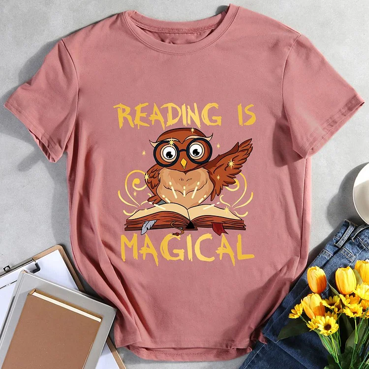 ANB -   Reading Is Magical Book Lovers Tee -011773