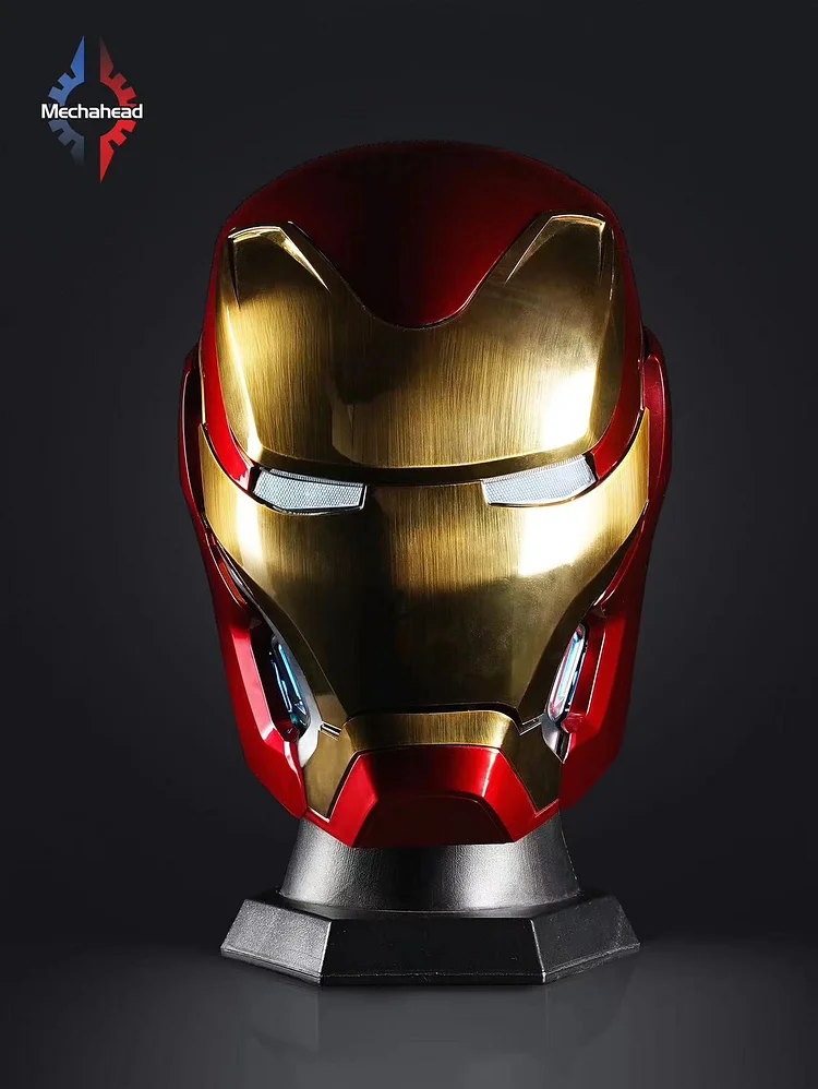 PRE-ORDER Mechahead Studio - Marvel Wearable Iron Man MK50 helmet 1/1 helmet Scene-