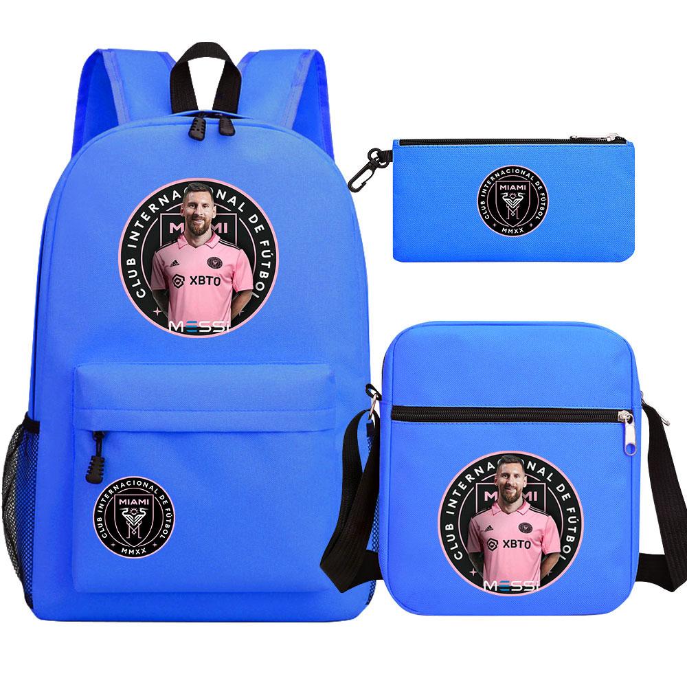 Mayoulove Lionel Messi Backpack Lightweight Design for School and Daily Use-Mayoulove