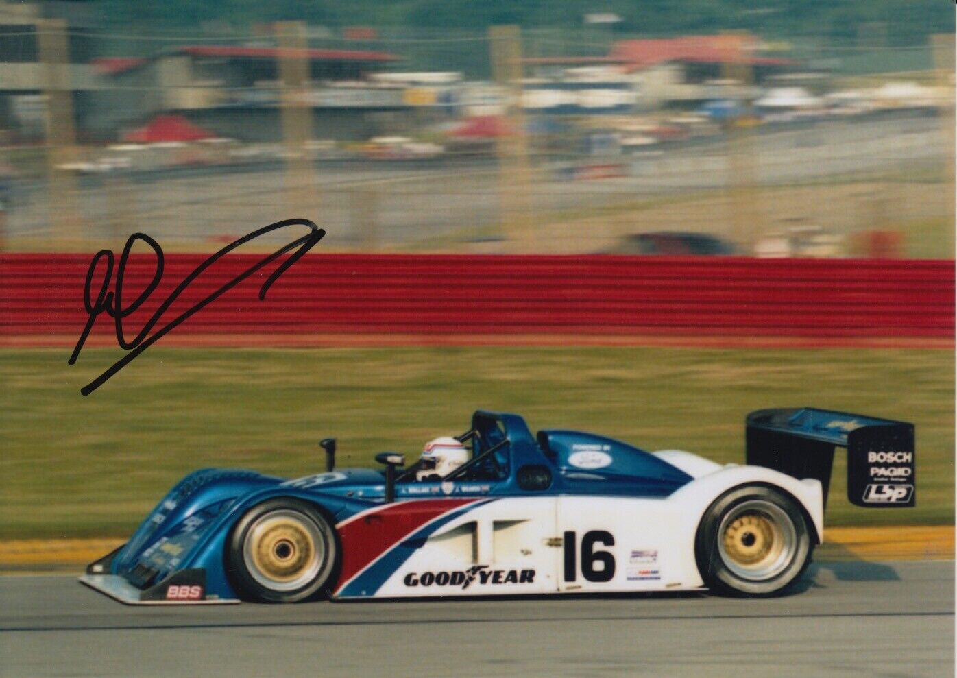 Andy Wallace Hand Signed 7x5 Photo Poster painting - Le Mans Autograph 3.