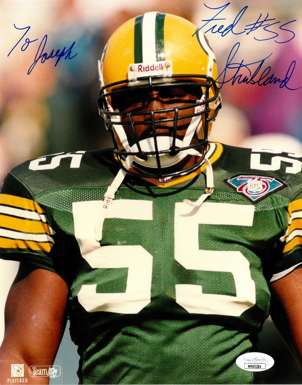 Fred Strickland Signed Green Bay Packers Autographed 8x10 Photo Poster painting JSA #MM43284