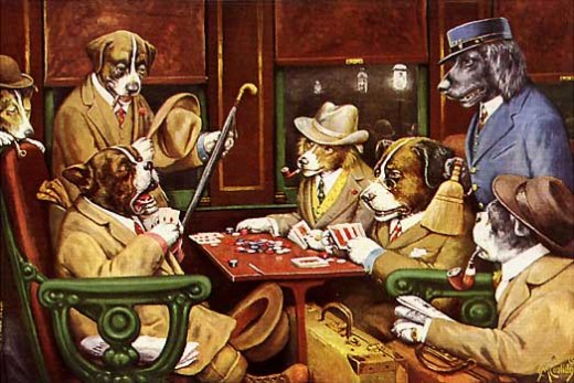 

Gentlemen’s Dogs – Paint By Numbers - 40*50CM, 501 Original