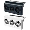Solar Car Exhaust Fan with 3 Air Outlets Car Radiator Cooling Fan for All Cars