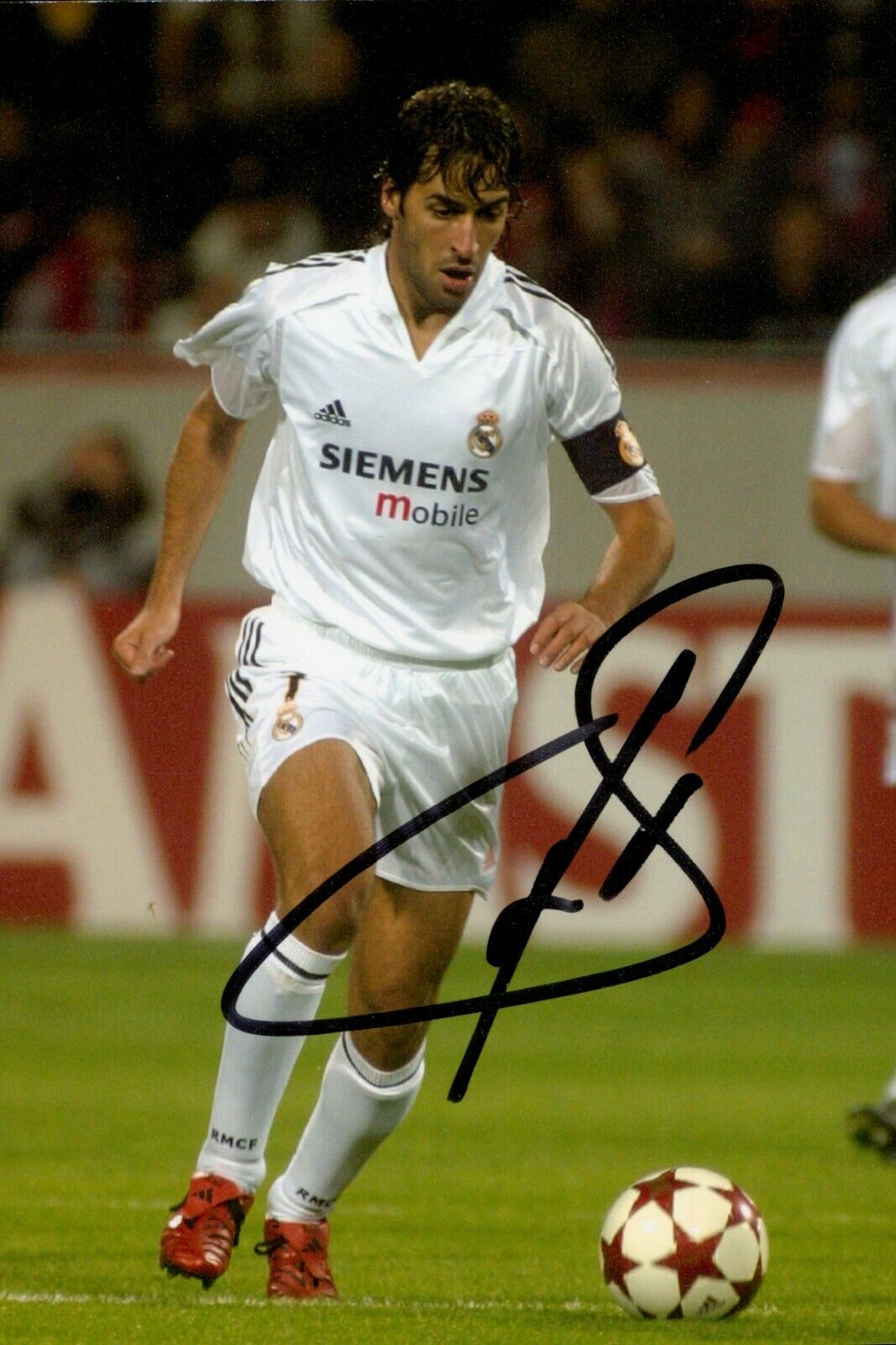 Raul González Blanco Signed 6x4 Photo Poster painting Real Madrid Autograph Memorabilia + COA