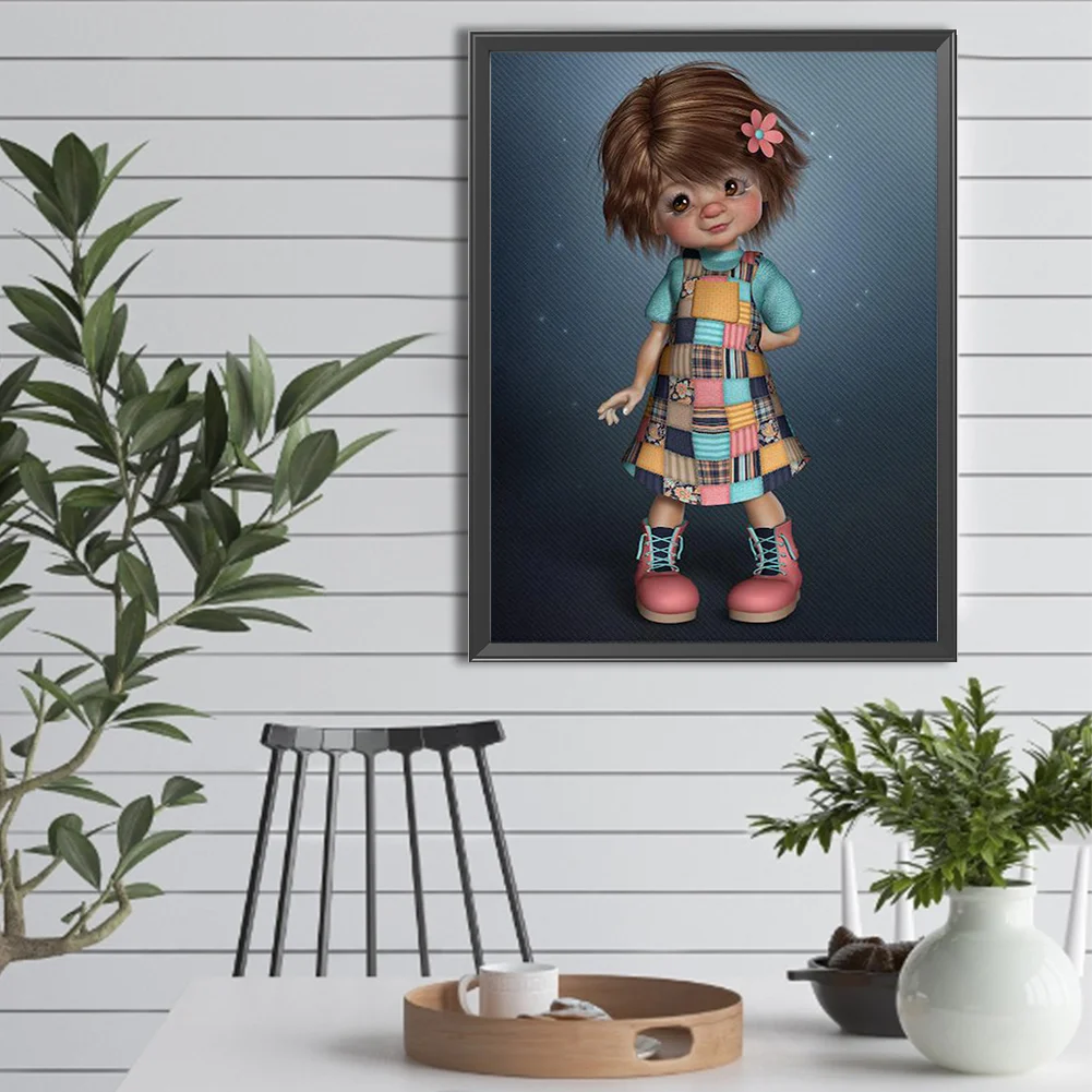 Diamond Painting - Full Round Drill - Elf Doll(Canvas|30*40cm)
