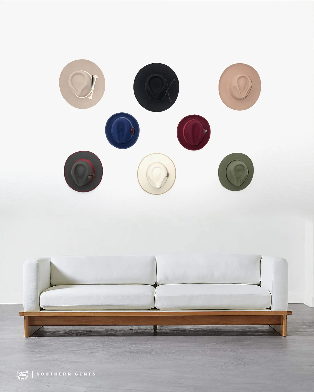 Miller Ranch-SG Trilby Fedora &ndash; Burgundy