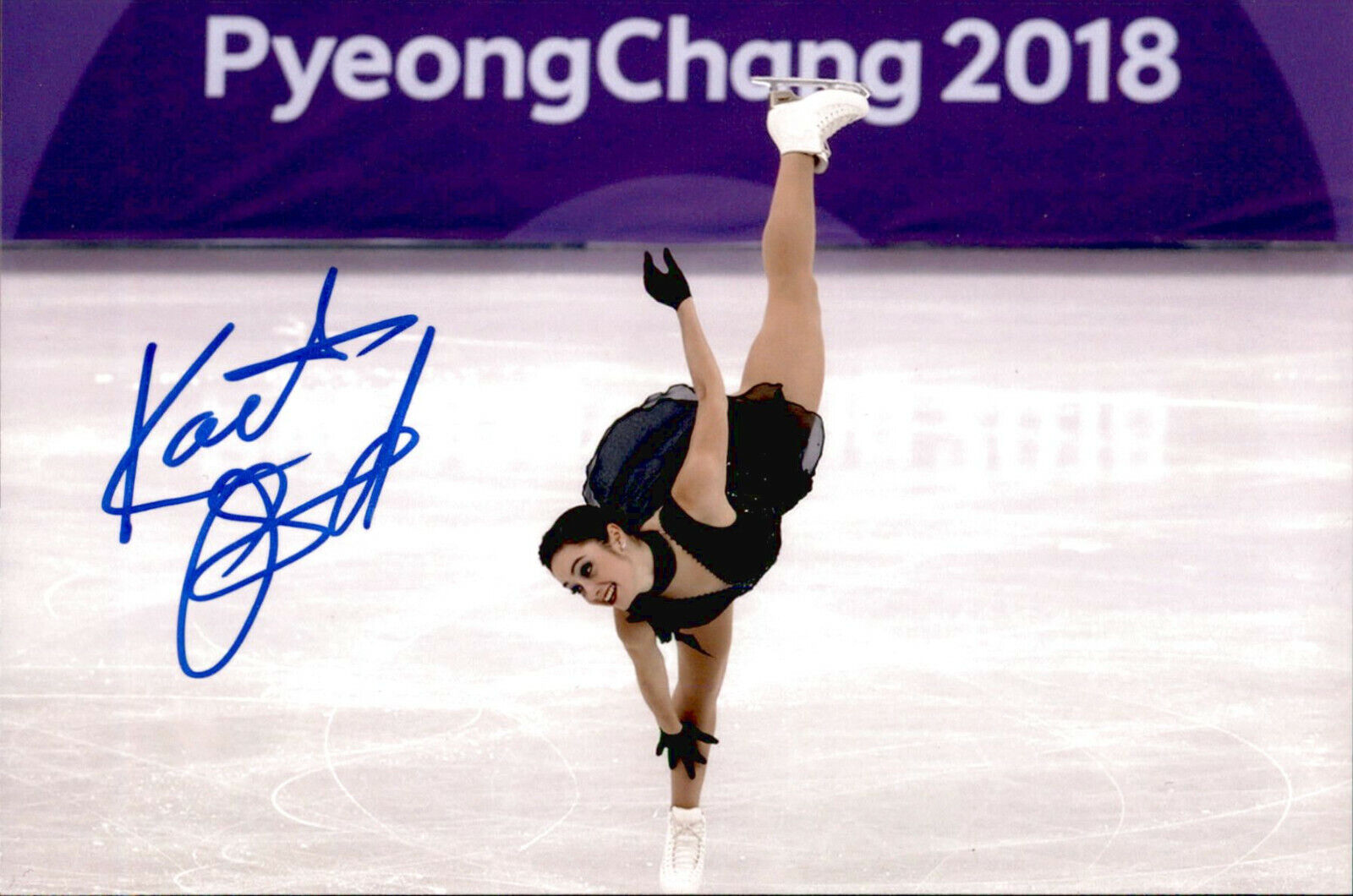 Kaetlyn Osmond SIGNED 4x6 Photo Poster painting Figure Skating PYEONGCHANG OLYMPICS BRONZE #6