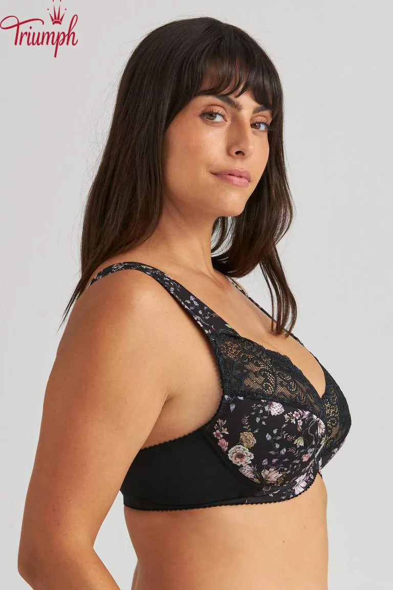 Triumph - Soutien com arma&ccedil;&atilde;o e renda floral (4 unidades)
