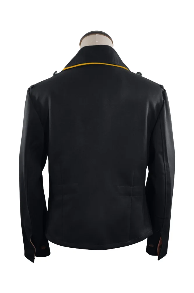   Elite German Recon Panzer Black Gabardine Wrap/Jacket German-Uniform