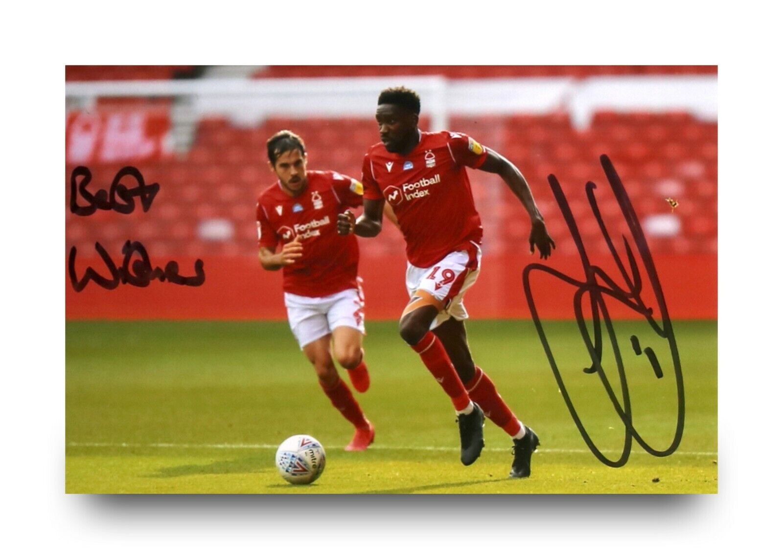 Sammy Ameobi Signed 6x4 Photo Poster painting Nottingham Forest Bolton Wanderers Autograph + COA