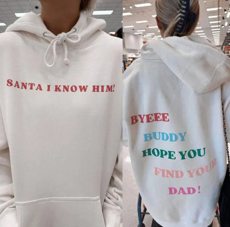 Brownm Style Fleece-lined Loose Hooded Fashionable Sweaters