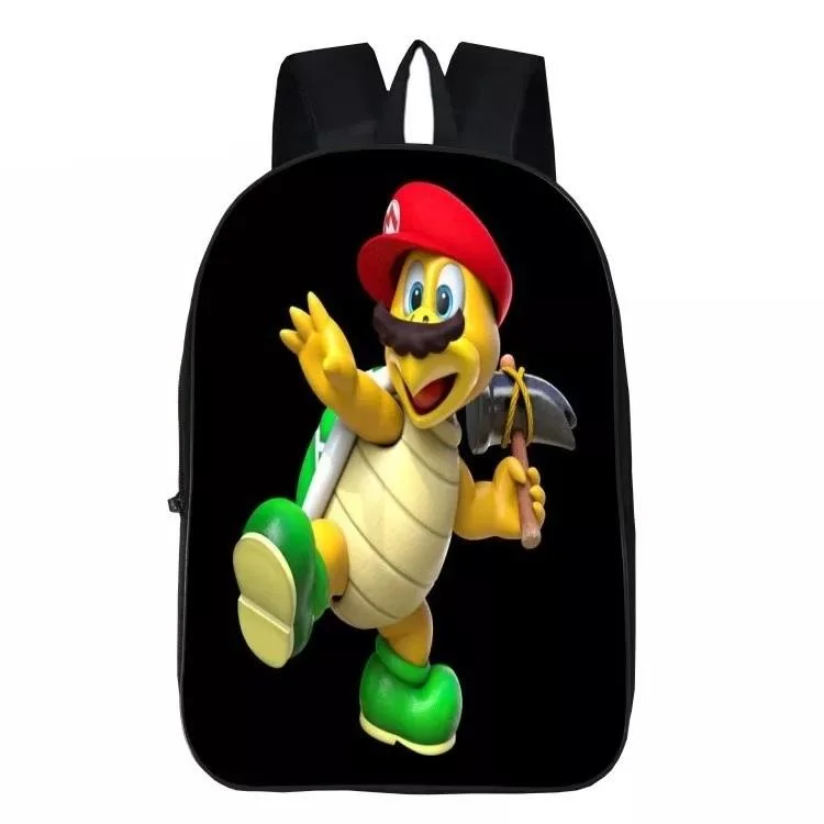 Buzzdaisy Game Super Mario #6 Backpack School Sports Bag