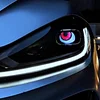 Dynamic Devil Eye Headlight Eye Number Nine Blink Car Headlight Lens LED Headlight Animation 3 Inch 12V Number Nine Car Modification