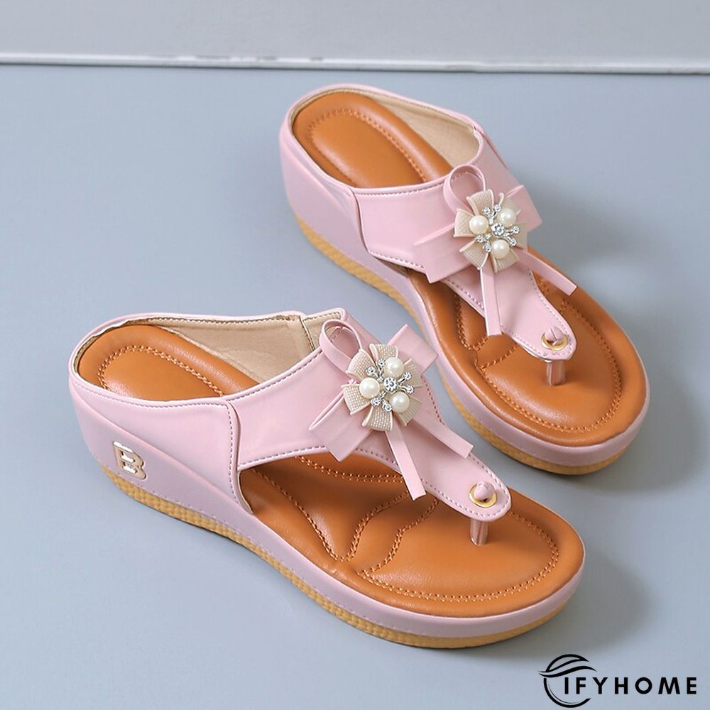 Women's Sandals Plus Size Daily Summer Flat Heel Round Toe Minimalism Synthetics Loafer Solid Colored Black White Yellow | IFYHOME