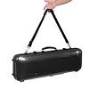 [US Local Warehouse] Carbon Composite Oblong Violin Case for 4/4 Size Shoulder Straps for Outdoor Use