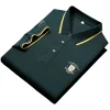 Boutique men's thin polo shirt