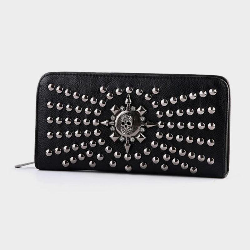 Rivet Skull Wallet