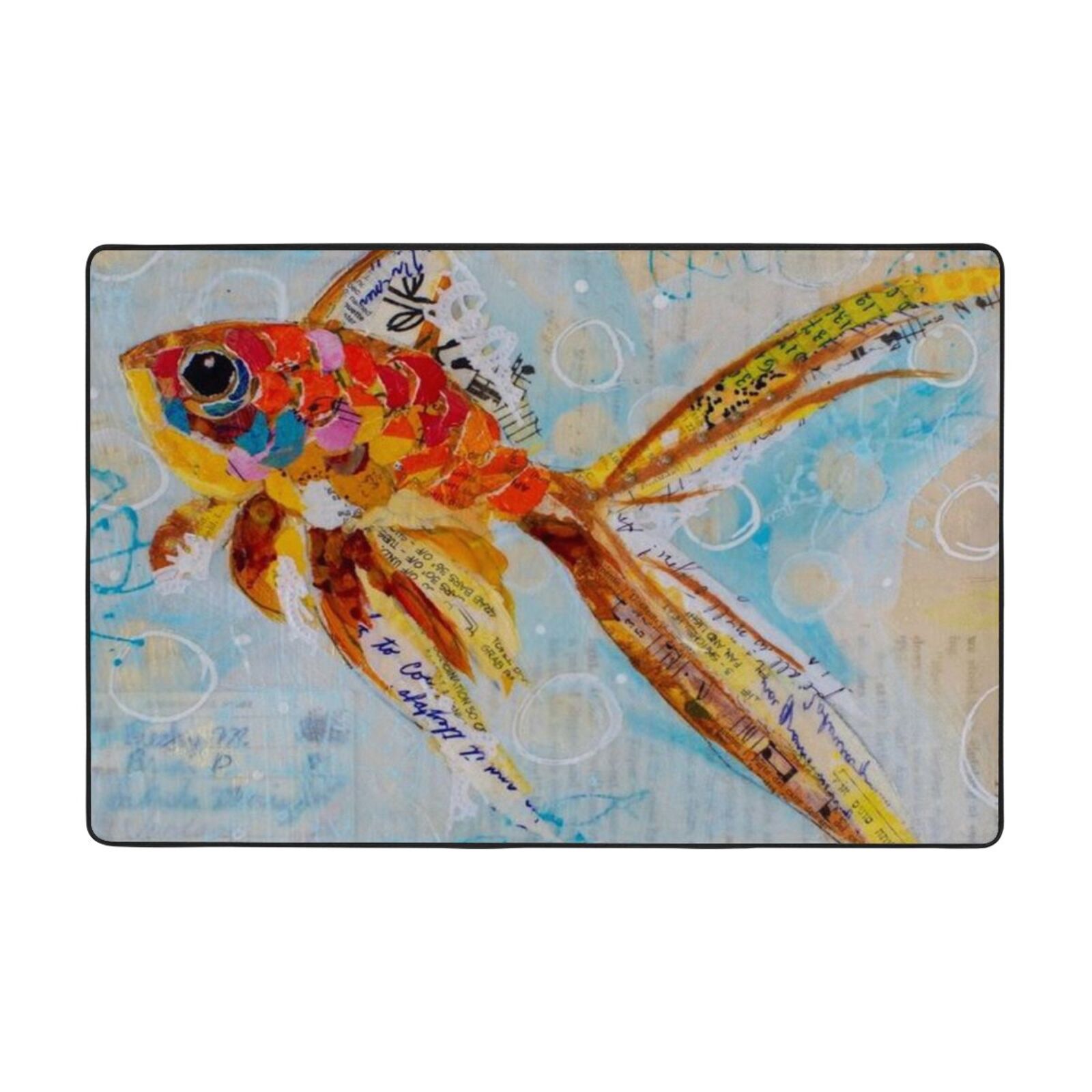 Comstylish Flannel Anti-Slip Floor Mat