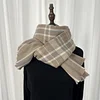 Classic Plaid Autumn Winter Unisex Shawl Scarf