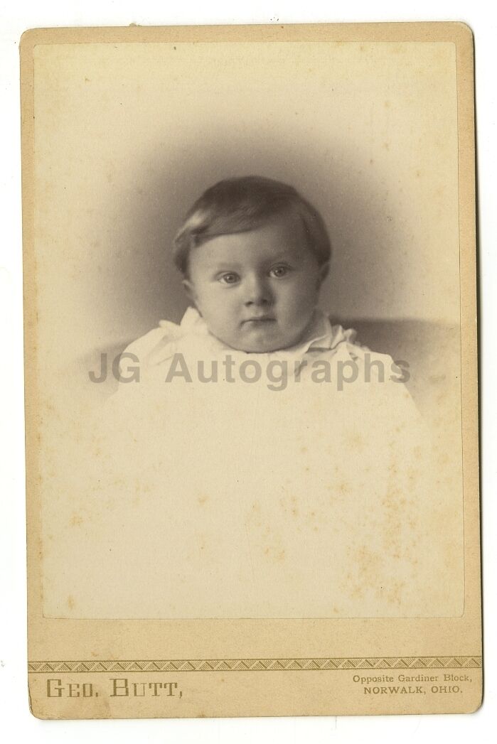 19th Century Children - Original 19th Century Cabinet Card Photo Poster painting - Norwalk, OH