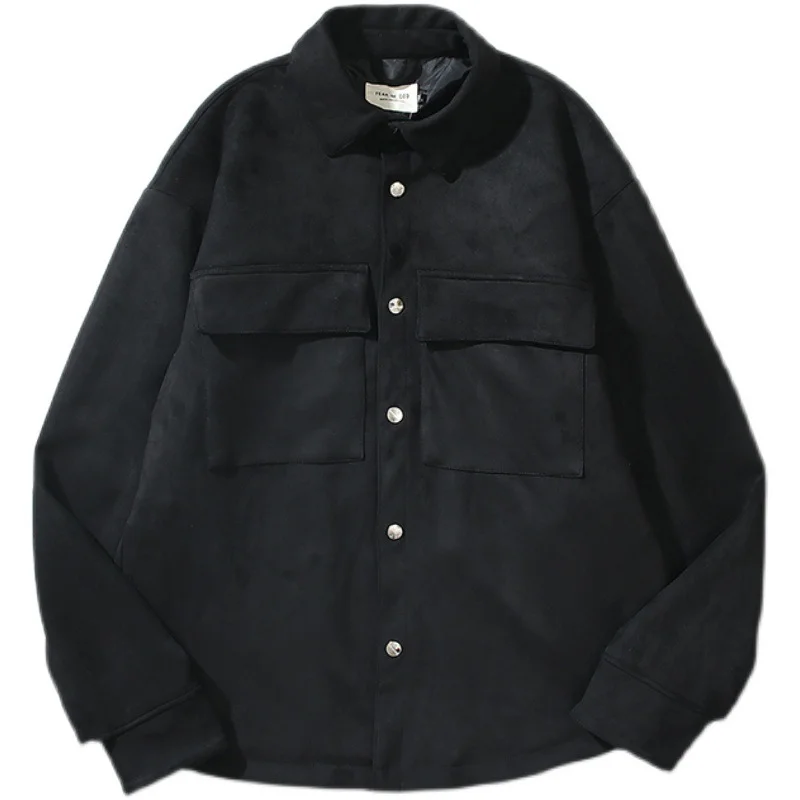 FEAR OF GOD 6TH Workwear Suede Shirt FOG Men's and Women's Autumn and Winter Jacket Trendy