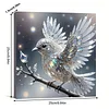 (Framed)Diamond Painting -DIY Round Drill Bird with Frame(25x25cm)