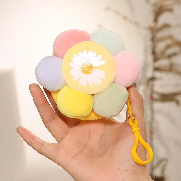Candy Color Flower Coin Purse