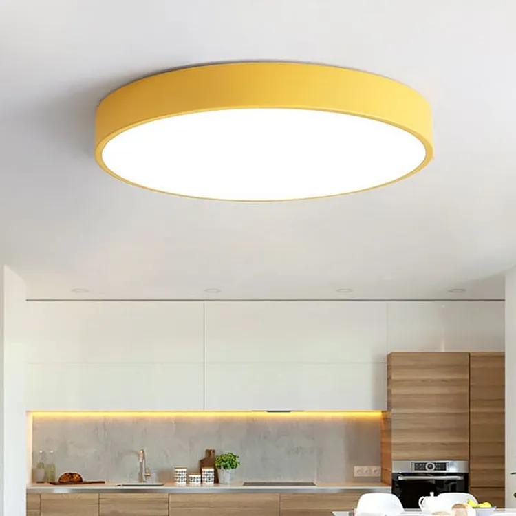 Morandi Ceiling Light Round Flush Mount Bedroom