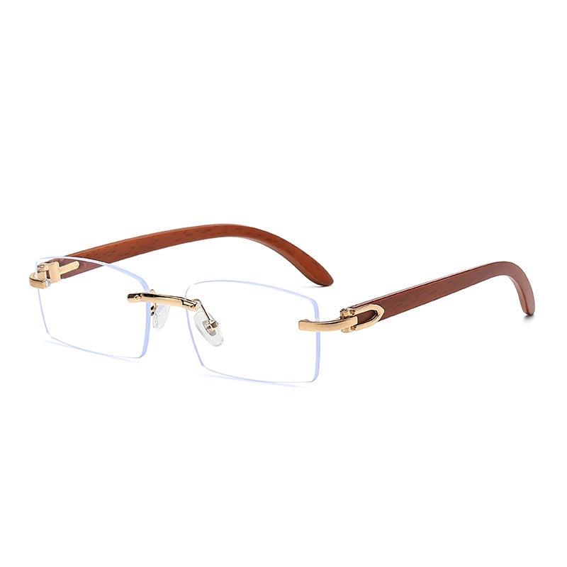 Casual Elegant Minimalist Solid Color Pc Square Frameless Women’s Sunglasses