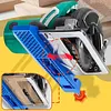 Adjustable Cutting Machine Base Circular Saw Milling Positioning Clamp Guide
