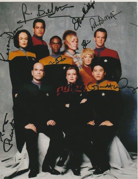 REPRINT - STAR TREK Cast Autographed Signed 8 x 10 Photo Poster painting Poster