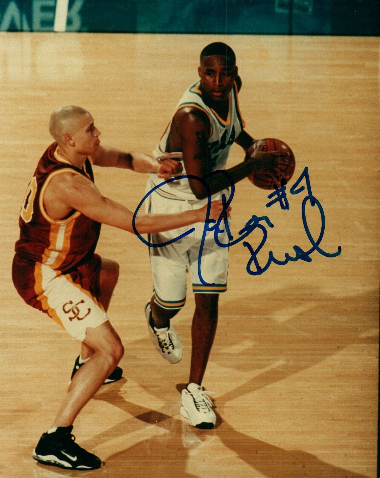 Jaron Rush NCAA College UCLA Hand Signed Autograph 8x10 Photo Poster painting