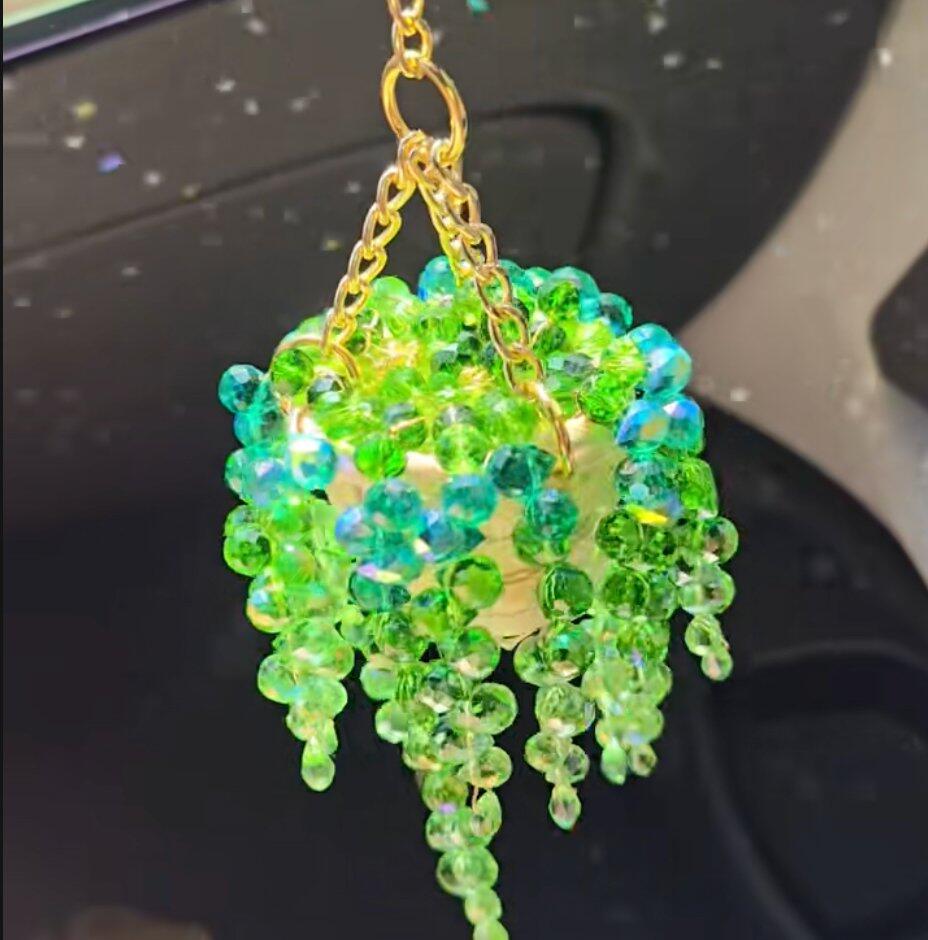 Plant suncatcher window photo note