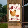 Farm Fresh Eggs - Vintage Metal Signs - 20*30cm/30*40cm