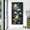 Diamond Painting-DIY Full Round Drill Lotus(70*40 CM)