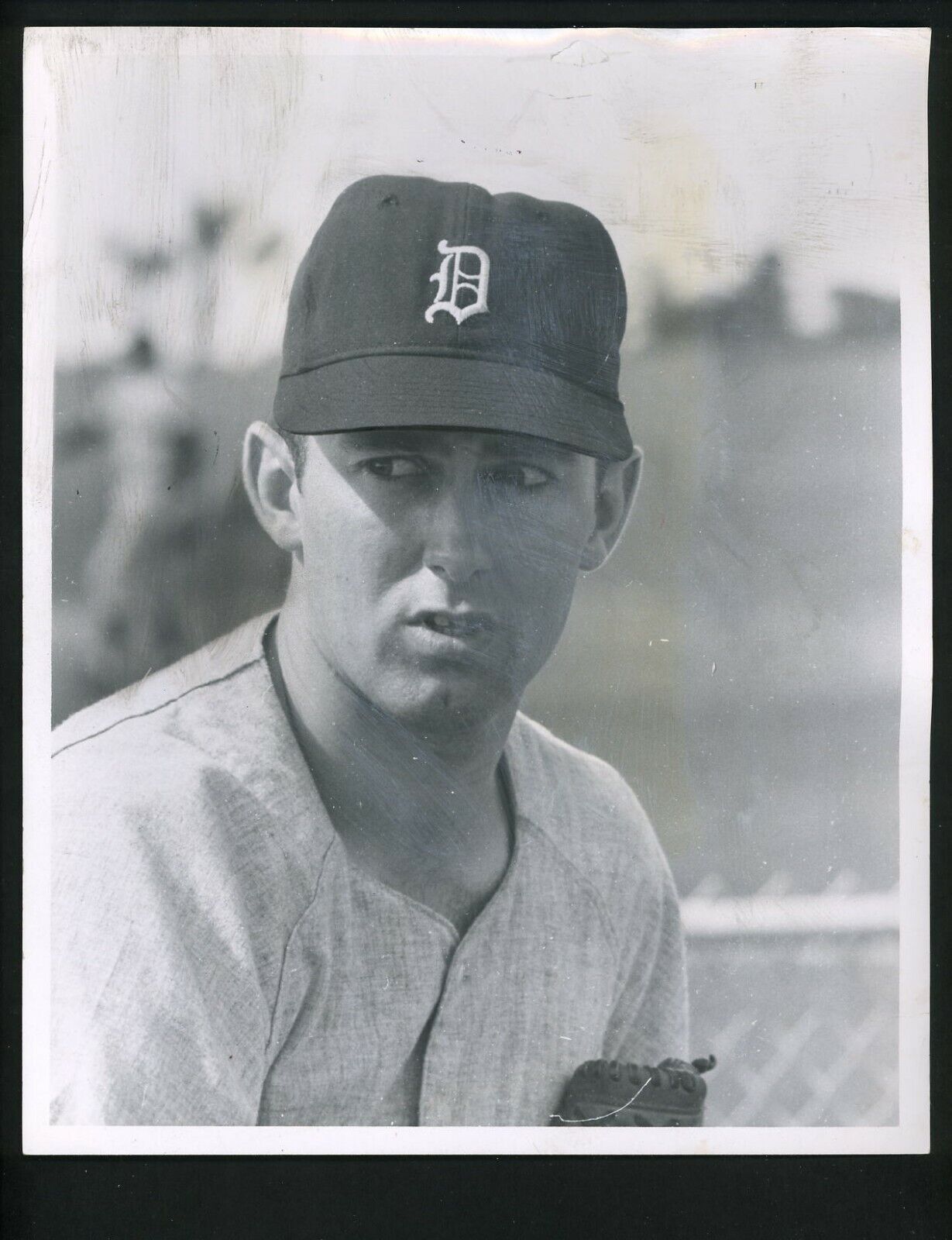 Rookie Mike Marshall 1967 Press Photo Poster painting Detroit Tigers