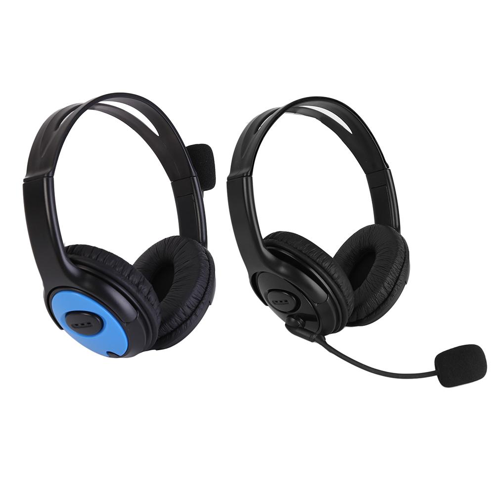 

Computer Stereo Gaming Headphones Over-Ear Earphones Headset w/Mic for PS4, Black, 501 Original